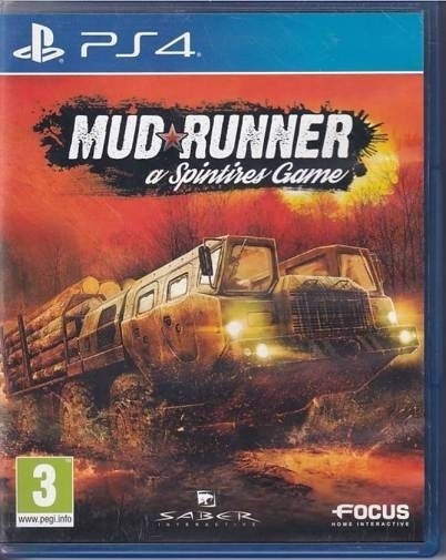 Mud Runner - A Spintires Game - PS4 - (B Grade) (Genbrug)